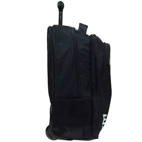 Sac à dos à roulettes ekko league of legends 48 cm - trolley scolaire Noir / doré / bleu 3 - vertbaudet enfant 