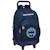 Sac à dos avec roulettes batman legendary 45 cm - qualité premium Bleu marine 1 - vertbaudet enfant 