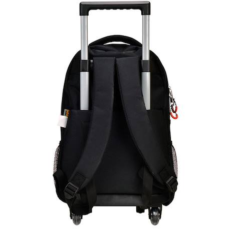 Sac à roulettes garçon hot wheels no limit imprimé voiture 46 cm Noir / rouge / blanc 2 - vertbaudet enfant 