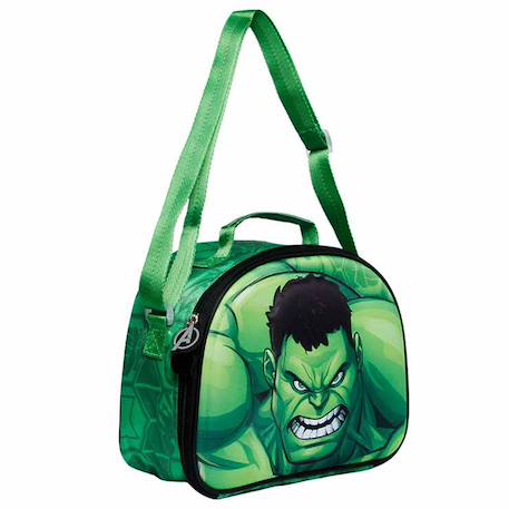 Sac gouter hulk 3d 25 cm - sac déjeuner (modèle 1) Multicolore 2 - vertbaudet enfant 