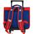 Cartable à roulettes garçon super mario bros - 2 compartiments 41 cm Bleu / rouge 4 - vertbaudet enfant 