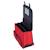Cartable mae 41 cm 2 compartiments bandes réfléchissantes polyester recyclé Rouge 3 - vertbaudet enfant 