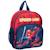 Sac à dos enfant spider-man web warriors 30 cm 2 poches zippées Noir / bleu / marine / bleu 1 - vertbaudet enfant 