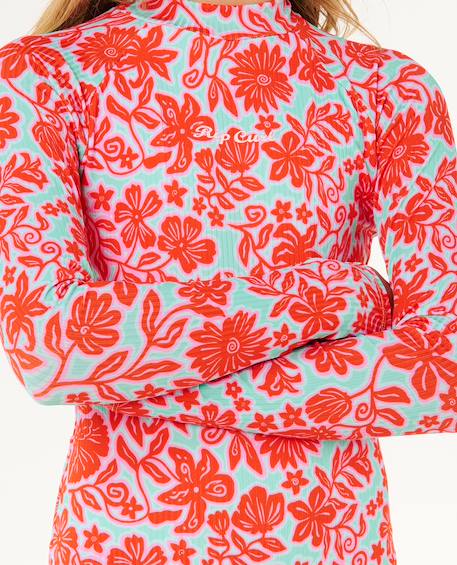 Maillot une pièce manches longues sunshine upf fille Mint haze 6 - vertbaudet enfant 