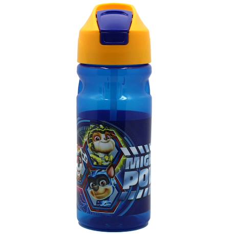 Gourde à paille pat patrouille 500 ml avec clapet Bleu / orange / clair 4 - vertbaudet enfant 
