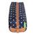 Trousse zippée simple 21 cm 1 compartiment résistante à l’eau Bleu / multicolore 3 - vertbaudet enfant 