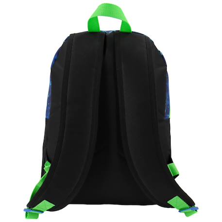 Sac à dos dinosaure jurassic world 37 cm - tissu souple zippé Noir / bleu / marine / bleu 3 - vertbaudet enfant 