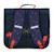 Cartable toile imperméable motif cheval stalla bianca 38 cm Bleu / rouge 3 - vertbaudet enfant 