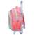 Sac à dos à roulettes maternelle fille - licence disney princess ariel - compact Multicolore 4 - vertbaudet enfant 