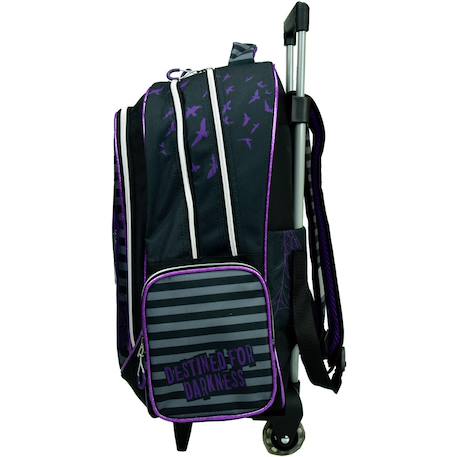 Sac à dos à roulettes fille - wednesday - enfant Violet 3 - vertbaudet enfant 