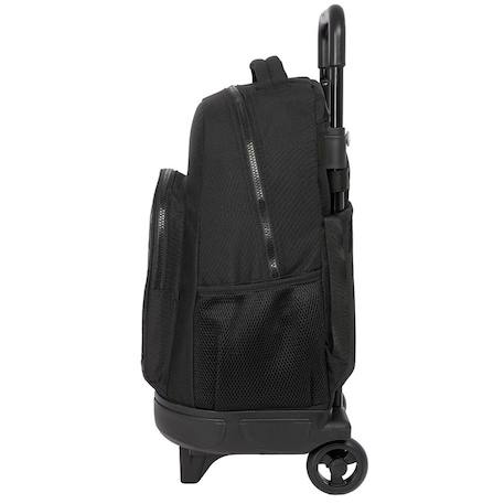 Trolley garçon avec sac à dos amovible fc barcelone 45 cm Noir 2 - vertbaudet enfant 