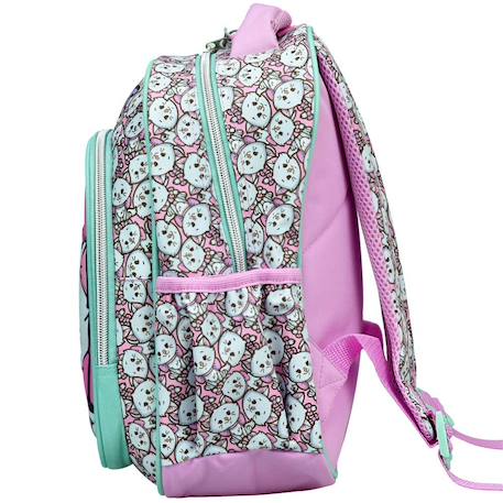 Sac à dos maternelle fille polyester imprimé marie disney Blanc / violet / clair / bleu 2 - vertbaudet enfant 