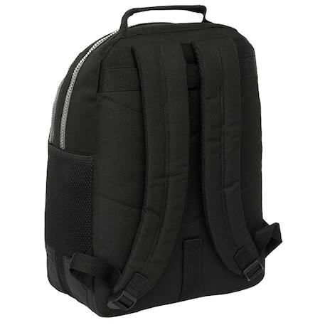 Cartable garçon polyester game over batman Noir / noir / noir 3 - vertbaudet enfant 