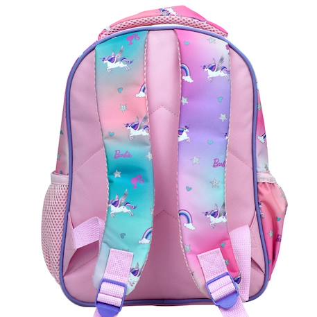 Sac à dos fille barbie maternelle motif licorne 30 cm Violet/rose 2 - vertbaudet enfant 