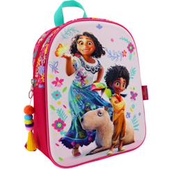 Sac à dos maternelle disney encanto imprimé fleurs 3d  - vertbaudet enfant