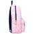 Sac à dos fille imprimé aquarelle en toile milky kiss Blanc / rose / clair / bleu 3 - vertbaudet enfant 