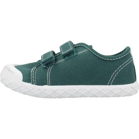 Basket fille modèle cambridge 3 Jaune 260+Vert 650 8 - vertbaudet enfant 