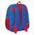 Sac à dos enfant fc barcelone avec coque frontale 3d et écusson 33 cm Bleu / rouge 3 - vertbaudet enfant 