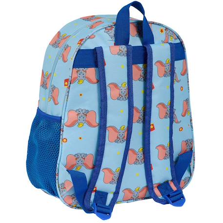 Sac à dos imprimé dumbo 3d tissu synthétique disney Bleu / rose / clair 2 - vertbaudet enfant 