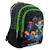 Sac à dos garçon minecraft tnt pixel art polyester 2 compartiments Noir / doré 1 - vertbaudet enfant 