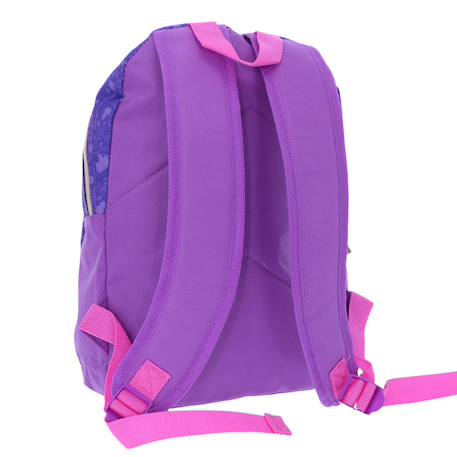 Sac à dos enfant imprimé lécole des licornes 38 cm Bleu / violet 4 - vertbaudet enfant 