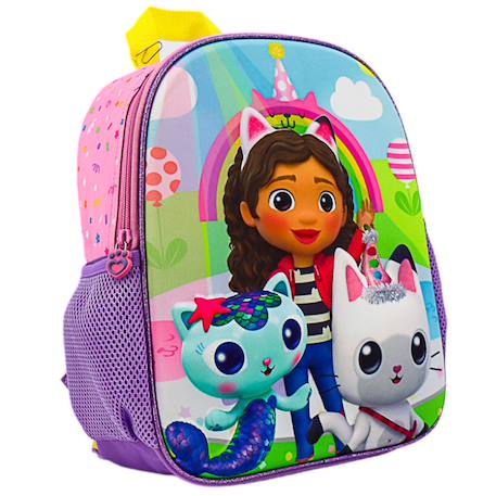 Fille-Accessoires-Sac à dos imprimé personnages gabbys dollhouse en tissu synthétique