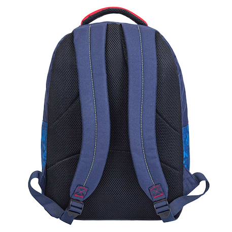 Sac à dos one piece 3 compartiments 1 poche avant 23 l - la plume dorée Bleu 4 - vertbaudet enfant 
