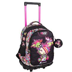 Sac à dos à roulettes tokidoki cactus 45 cm trolley  - vertbaudet enfant