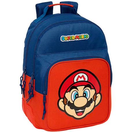 Garçon-Accessoires-Cartable, trousse-Sac à dos super mario "mamma mia" 42 cm - 2 cpt