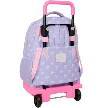Sac à dos à roulettes safta bouquet 45 cm trolley haut de gamme Multicolore 2 - vertbaudet enfant 