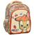 Sac à dos maternelle bambi sweet 30 cm Blanc / orange / bleu 1 - vertbaudet enfant 