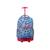 Sac à dos à roulettes jworld new york - trolley Flamant rose+Fraise 6 - vertbaudet enfant 