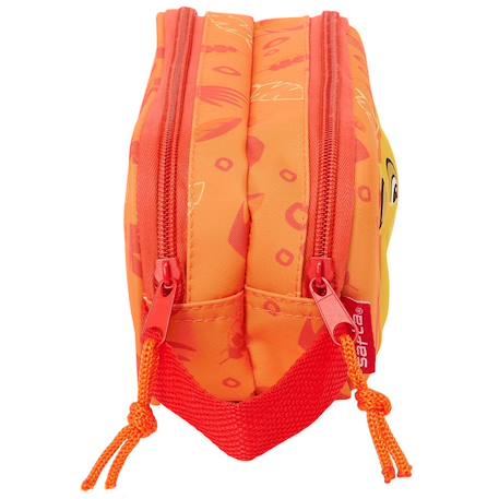 Trousse double zippée 3d le roi lion simba – 21 x 8 x 6 cm disney Jaune 2 - vertbaudet enfant 