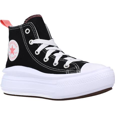 Basket junior chuck taylor all star move high – unisexe, style et confort Noir 5 - vertbaudet enfant 