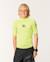T-shirt anti-uv waves manches courtes garçon Lime 1 - vertbaudet enfant 