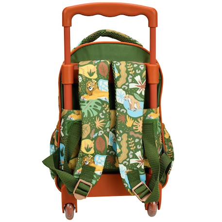 Sac à dos à roulettes enfant fille - roi lion simba - licence disney Multicolore 3 - vertbaudet enfant 