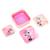 Boîte à goûter fille minnie fresh bites en pvc – lot de 3 boîtes minnie Multicolore 2 - vertbaudet enfant 