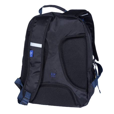 Sac à dos scolaire garçon - 43 cm Bleu+Bleu / jaune+Gris 2 - vertbaudet enfant 