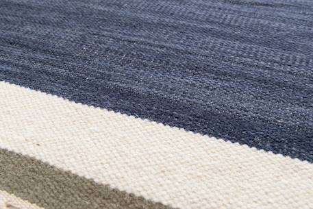 Tapis en laine et coton elegance Beige sable+Bleu naturel 9 - vertbaudet enfant 