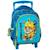 Sac à dos trolley maternelle garçon rubble & crew de la pat patrouille 30 cm Bleu / jaune 1 - vertbaudet enfant 