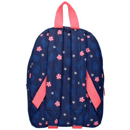 Sac à dos maternelle stitch imprimé tropical 31 cm Bleu / rose 2 - vertbaudet enfant 