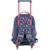 Sac à dos à roulettes girl moon must 45 cm trolley Multicolore 2 - vertbaudet enfant 