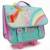 Trolley scolaire fille motif licorne base plastique Bleu / rose / clair / gris 1 - vertbaudet enfant 