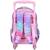 Sac à dos à roulettes enfant fille - licorne barbie - compact Multicolore 2 - vertbaudet enfant 