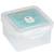 Boîte à goûter transparente 13 cm à l’effigie de chat meow! Bleu / vert 1 - vertbaudet enfant 