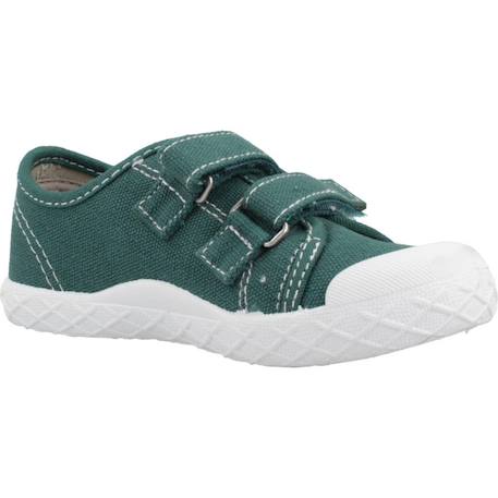 Basket fille modèle cambridge 3 Jaune 260+Vert 650 11 - vertbaudet enfant 