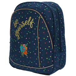 Sac à dos fille 2 compartiments ettavee be yourself 42 cm  - vertbaudet enfant