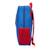 Sac à dos enfant fc barcelone avec coque frontale 3d et écusson 33 cm Bleu / rouge 2 - vertbaudet enfant 
