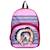 Sac à dos téo jasmin apache 45 cm – 2 compartiments zippés teo_jasmin Rose/bleu/vert 2 - vertbaudet enfant 