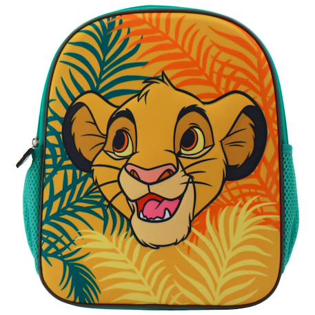 Sac à dos enfant simba le roi lion disney idéal maternelle 32 cm Noir/jaune/vert/rouge 2 - vertbaudet enfant 
